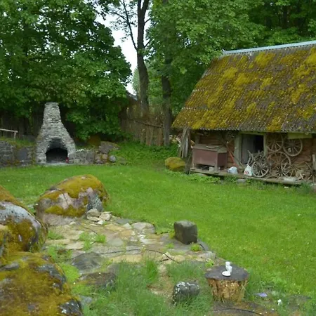 Saunahouse And Outdoor Kitchen At Matsalu Nature Park