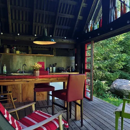 Сasa de vacaciones Saunahouse And Outdoor Kitchen At Matsalu Nature Park *