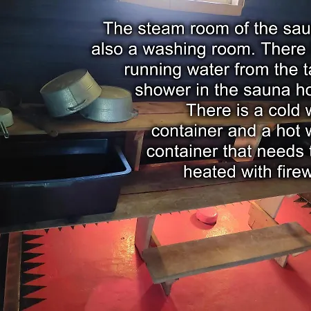 Saunahouse And Outdoor Kitchen At Matsalu Nature Park Puise