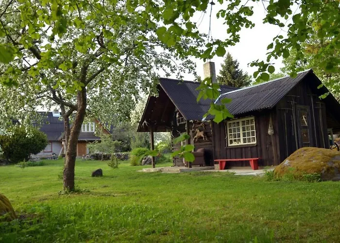 Saunahouse And Outdoor Kitchen At Matsalu Nature Park Holiday home Puise