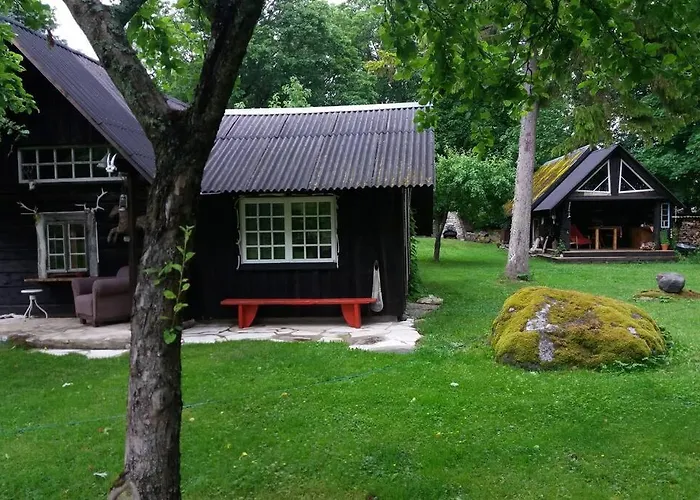 Hébergement de vacances Saunahouse And Outdoor Kitchen At Matsalu Nature Park *
